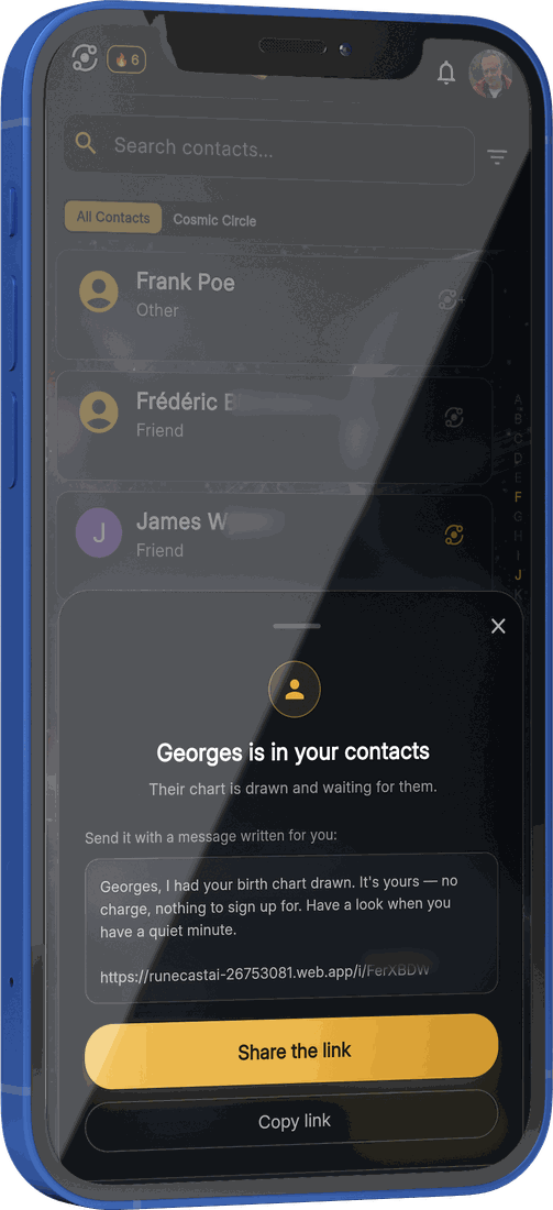 A member has added a contact: Runecast AI has already drawn the chart and written the message, ready to send.
